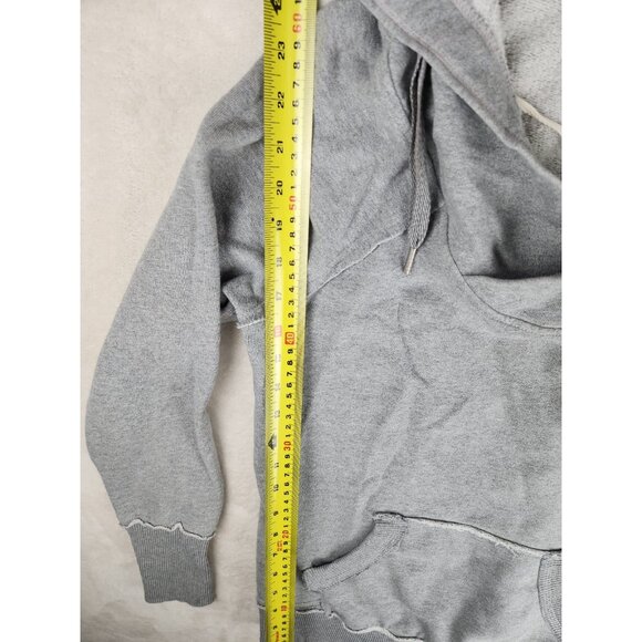 Lululemon Athletica Women’s Effortless Hoodie Gray Drawstring Sweatshirt 8 - Picture 9 of 11